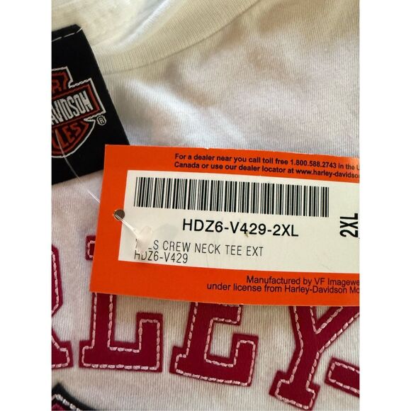 Harley Davidson Shirt Embroidered Amarillo Texas SZ XXL New - Picture 9 of 12